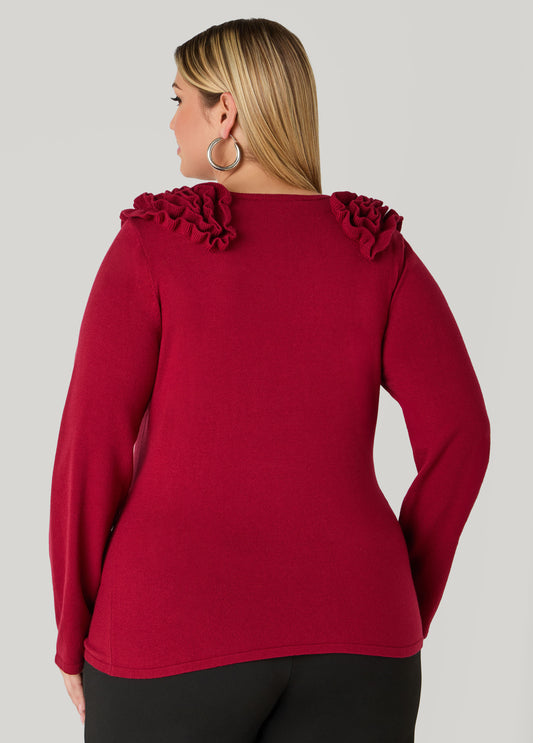 Ruffled Sweater