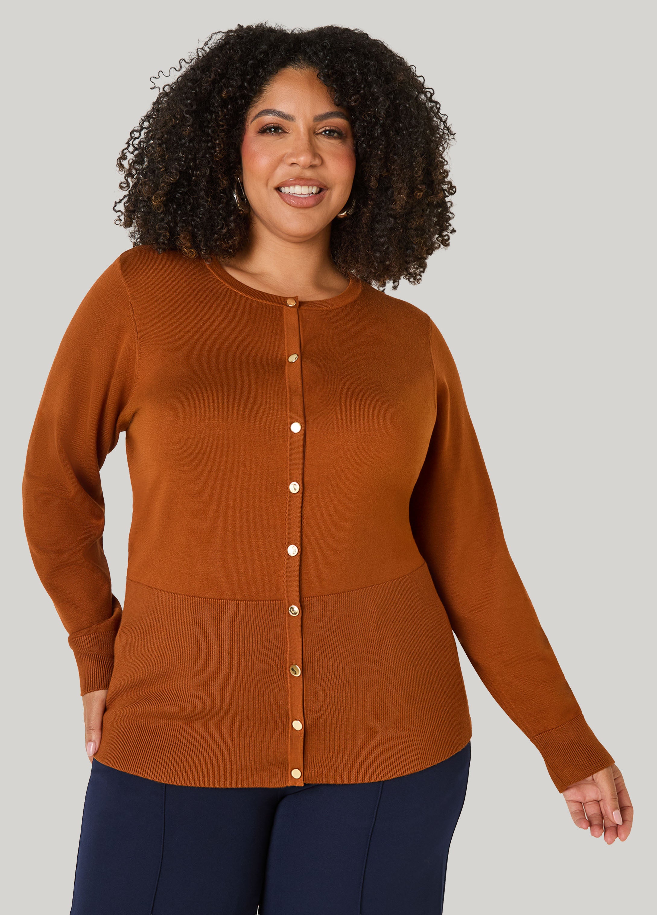 Button Front Cardigan