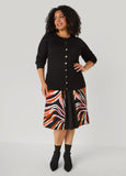 Button Front Knit Cardigan
