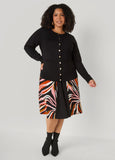 Button Front Knit Cardigan