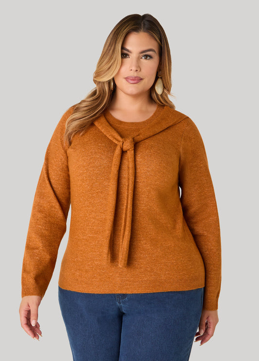 Tie Front Sweater
