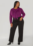 Tie Front Sweater