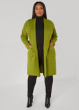 Open Front Shawl Collar Cardigan