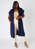 Open Front Duster Vest