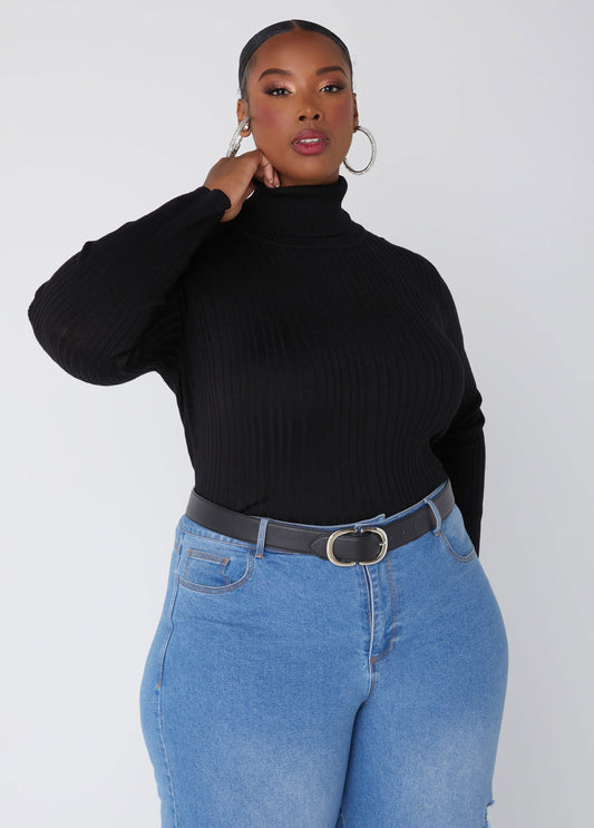 Pullover Turtleneck Sweater