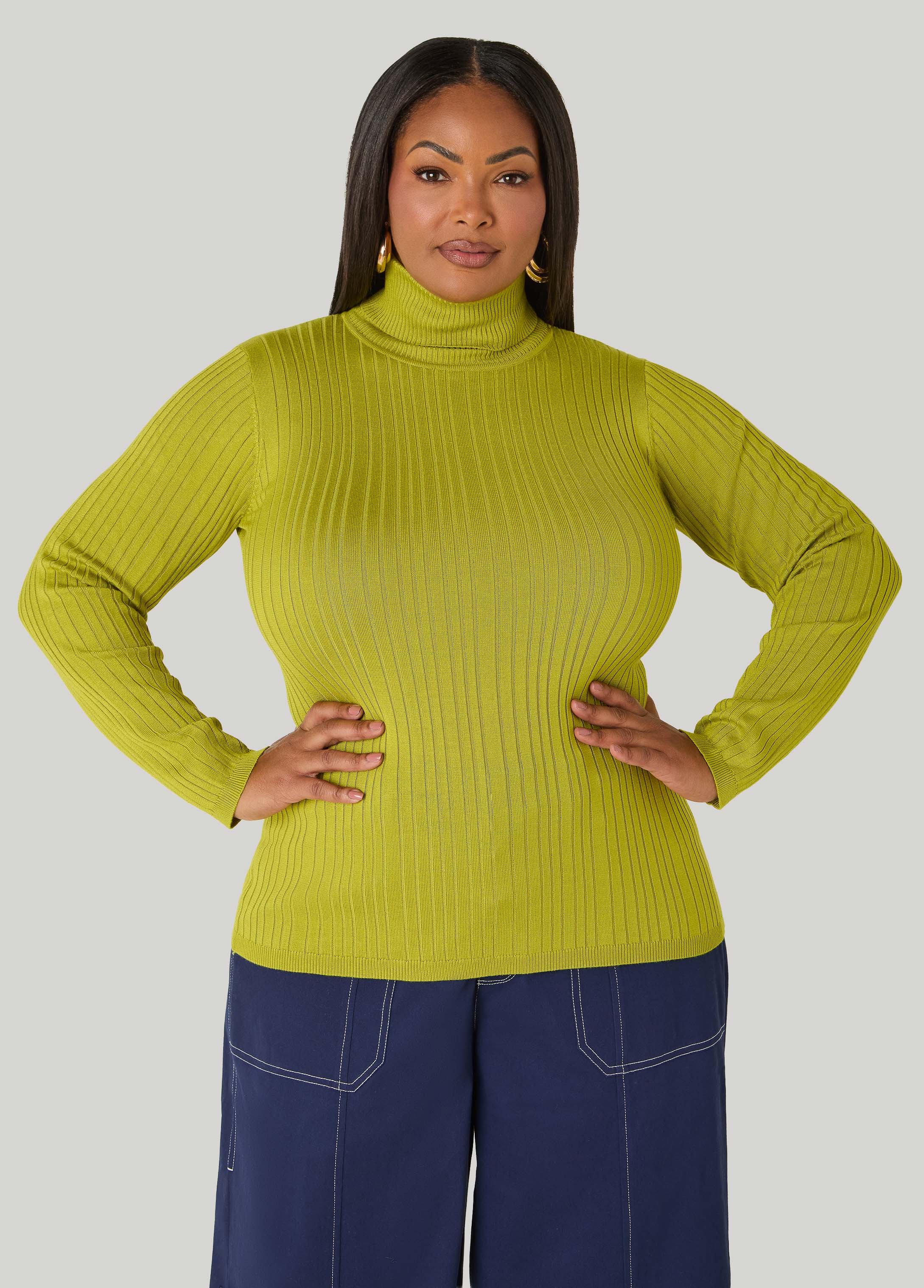 Pullover Turtleneck Sweater
