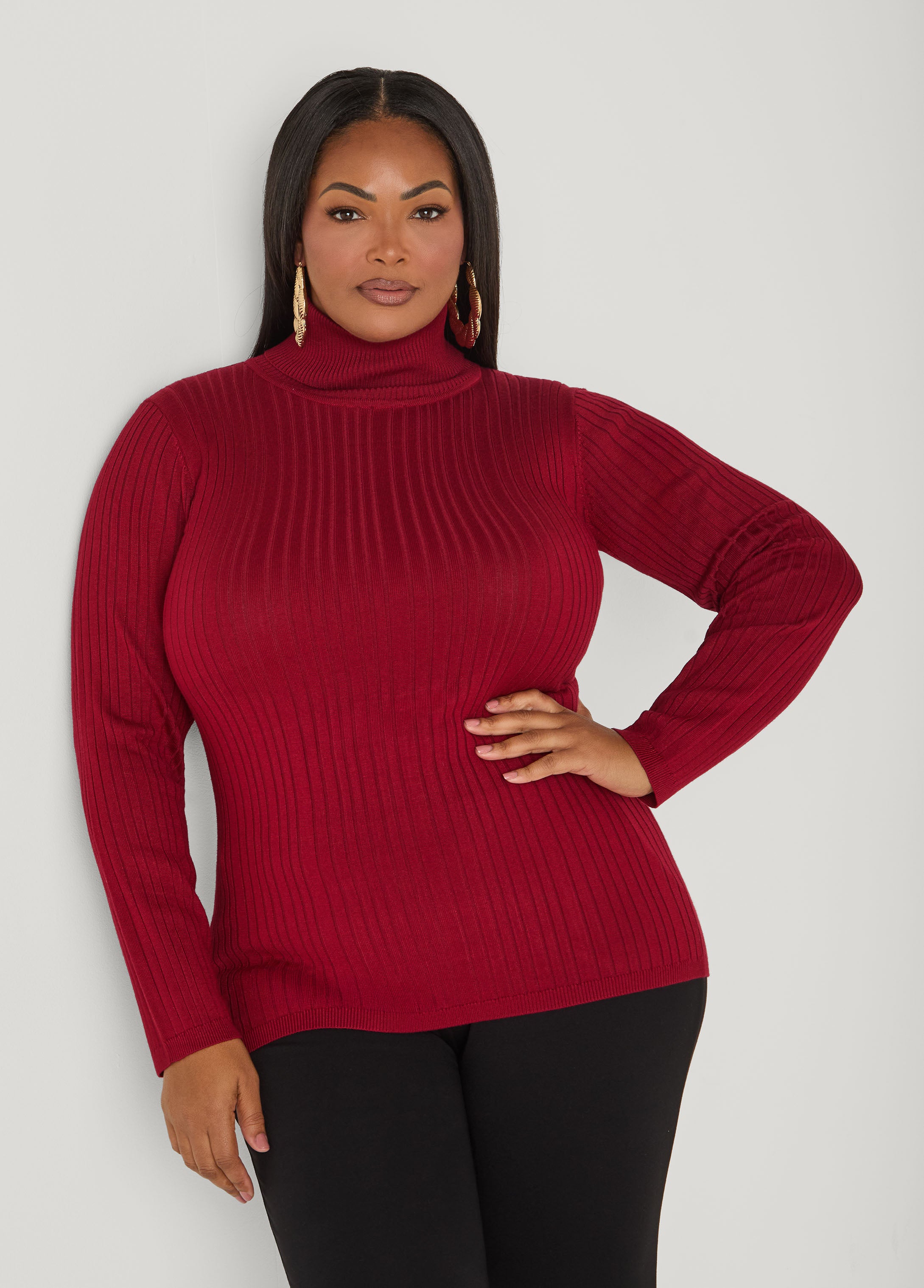 Pullover Turtleneck Sweater
