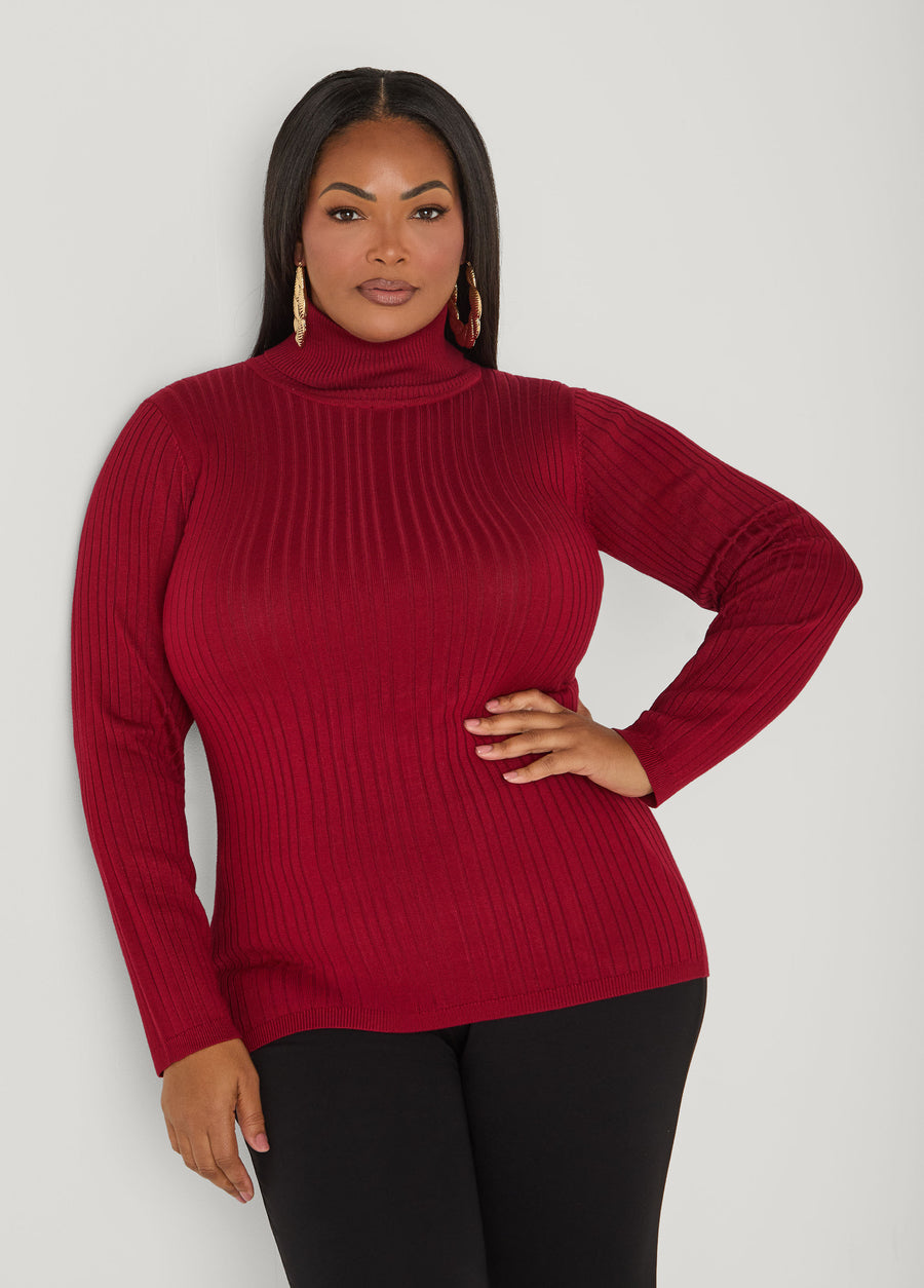 Pullover Turtleneck Sweater