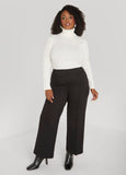 Ribbed Pullover Turtleneck Sweater
