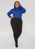 Ribbed Pullover Turtleneck Sweater