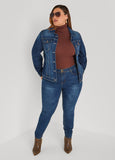 Ribbed Pullover Turtleneck Sweater