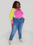 Patchwork Colorblock Sweater