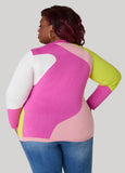 Patchwork Colorblock Sweater