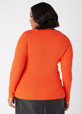Crystal Cutout Sweater