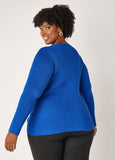 Twisted Cutout Sweater