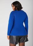 Crystal Cutout Sweater