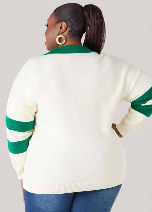 Striped Rugby Sweater