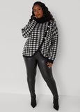 Crystal Houndstooth Sweater