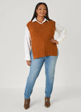 Cable Knit Sweater Vest