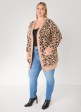 Brushed Leopard Cardigan