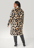 Shawl Collar Animal Duster