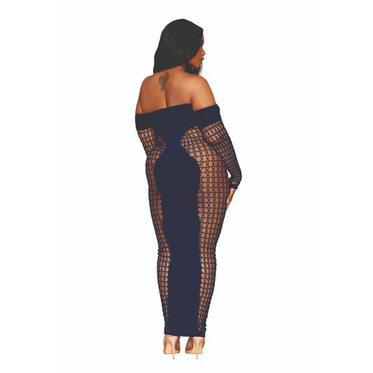 Dreamgirl Chain Trimmed Lingerie Gown