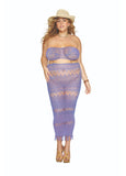 Dreamgirl Cutout Tassel Gown