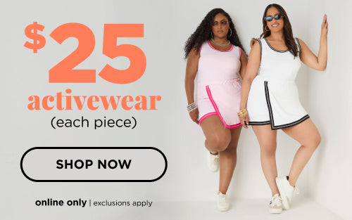 Shop $25 Activewear