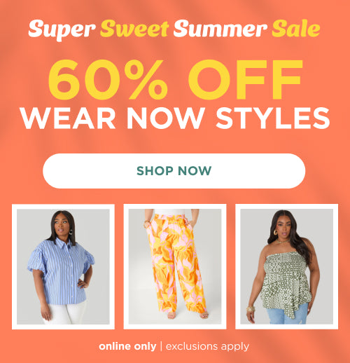 60% off Wear now styles