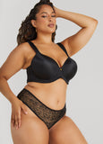 Ruffled Lace Crotchless Hipsters