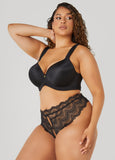 Cutout Crotchless Lace Thong