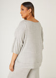 Dolman Sleeved Lounge Tee