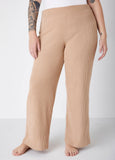 Ribbed Fleece Lounge Pants