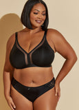Plus Size Intimates Wireless Wire Free No Wire Plus Size T Shirt Bras