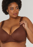 Plus Size Sexy Underwire Plunge Butterfly Bra Panty Set