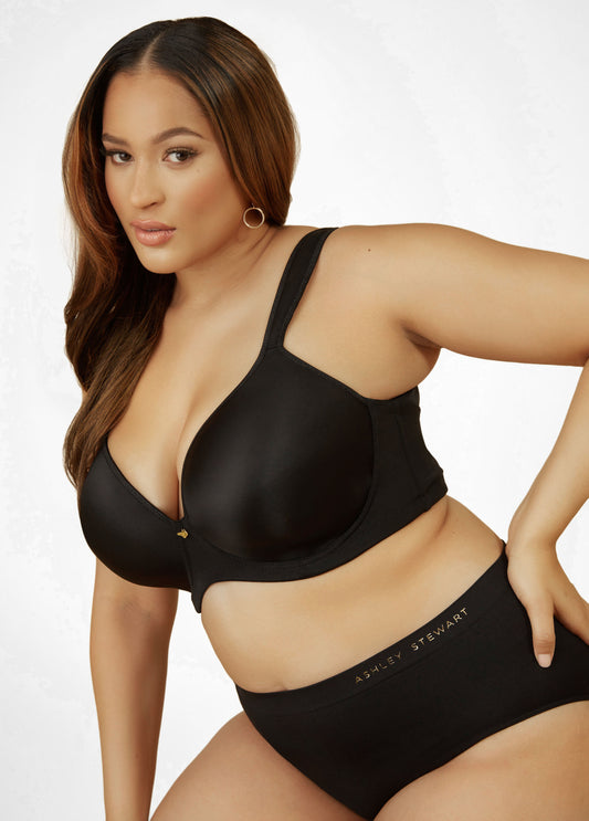 Smoothing Plunge Butterfly Bra