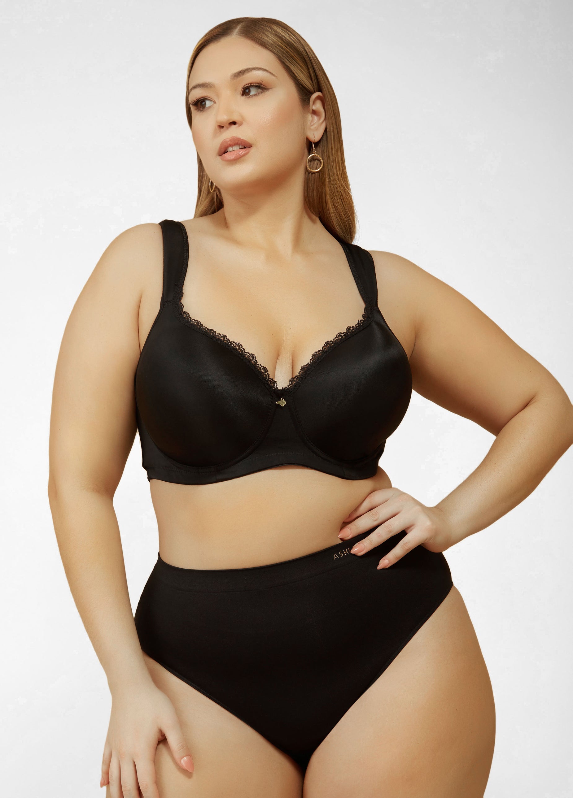 Ashley Stewart Butterfly Bra