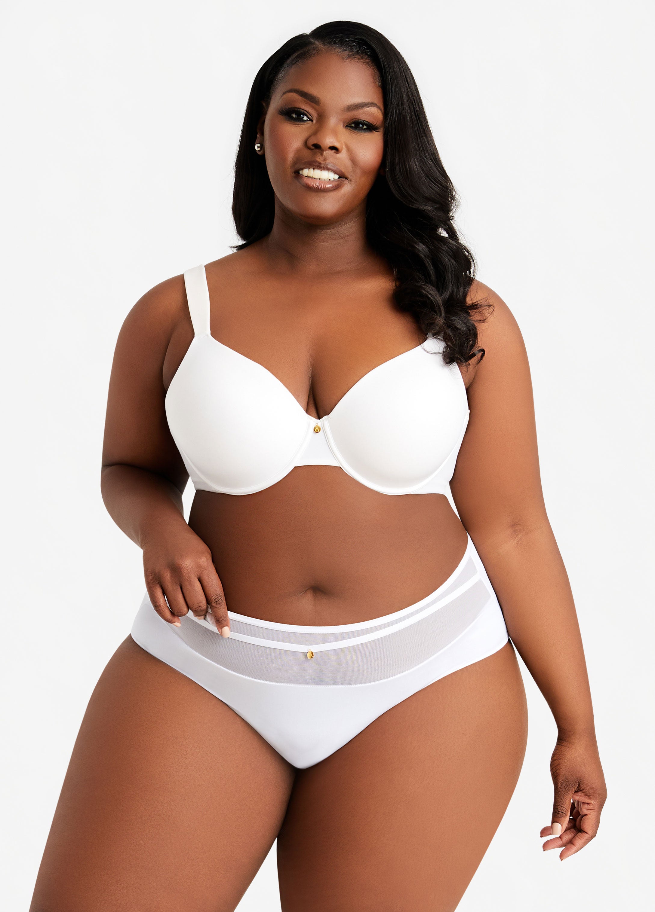 Plus Size Micro Hipster Panties Sexy Plus Size Mesh Underwear