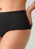 Stretch Cotton Logo Boyshorts