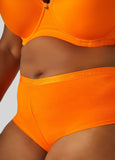 Logo Cotton Blend Boyshorts