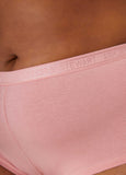 Logo Cotton Blend Boyshorts