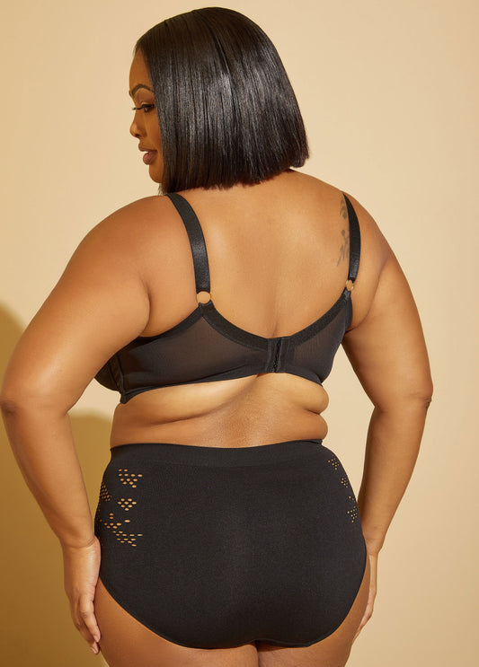 Cutout Seamless High Rise Briefs