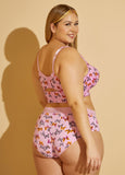 Microfiber Sheer Waist Brief Panty