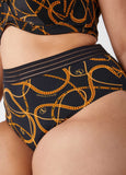 Sheer Waist Briefs