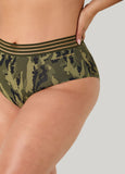 Camo Sheer Waist Briefs