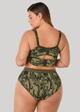 Camo Sheer Waist Briefs