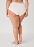 Sheer Waistband Micro Brief Panty