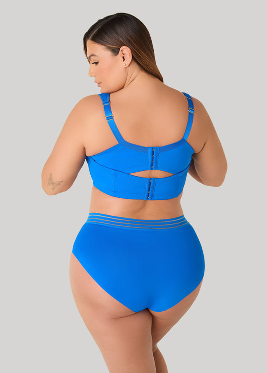 Sheer Waistband Micro Brief Panty