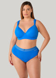Sheer Waistband Micro Brief Panty