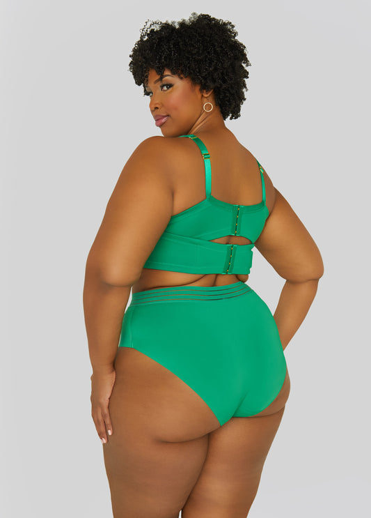 Microfiber Sheer Waist Briefs